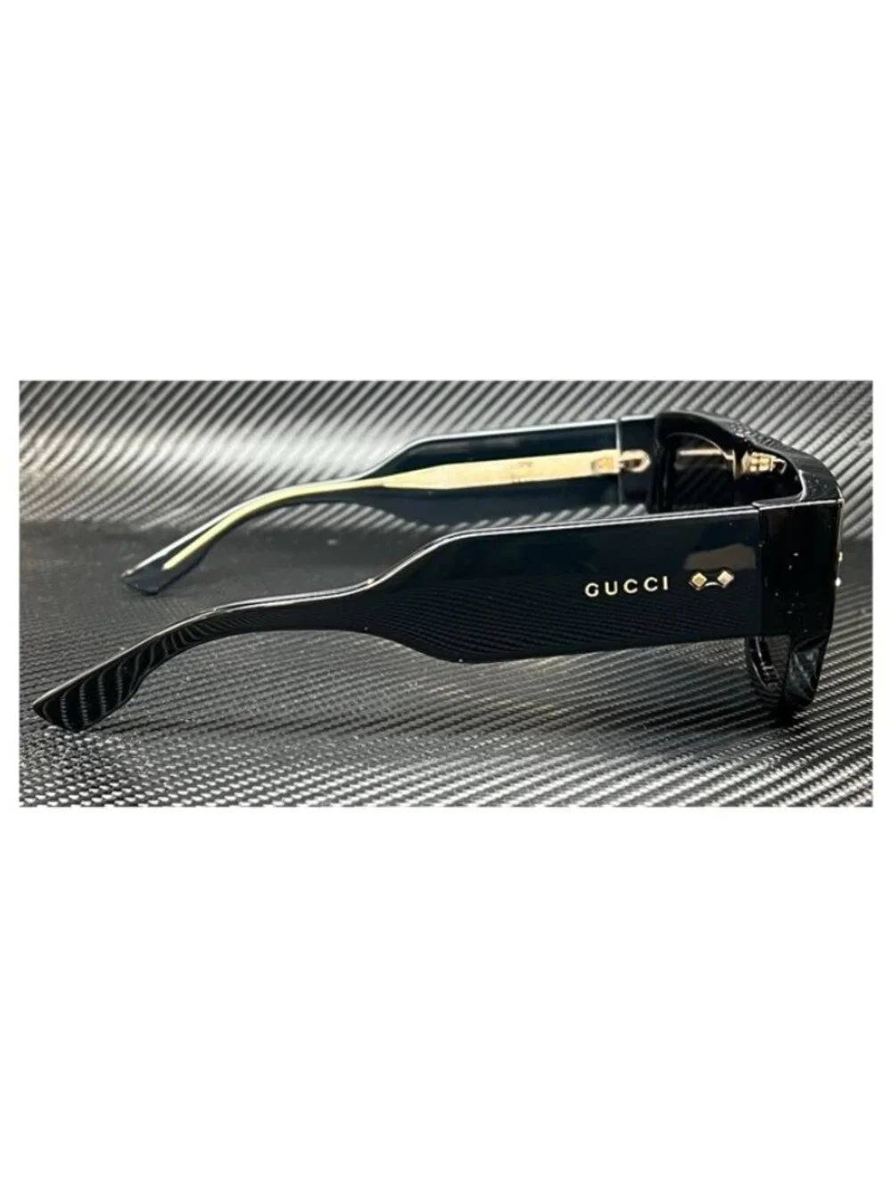 New Gucci Men Black Sunglasses 54-21-145